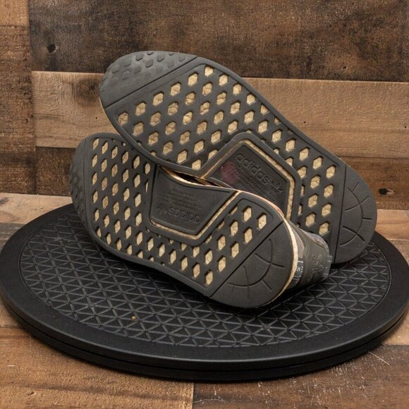 ADIDAS NMD R1 WOMENS ATHLETIC SHOES GRAY PINK LOW RUNNING GYM TRAIN SIZE 10.5 - Picture 4 of 9